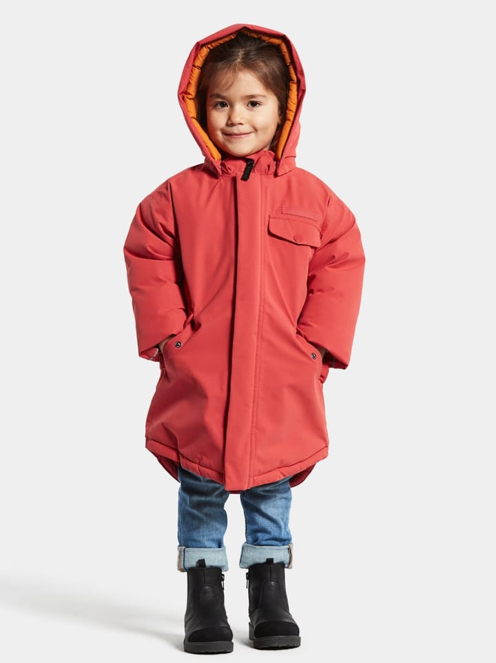 Didriksons Bongo Kids Parkas Baked Pink Didriksons Didriksons Bongo Kids Parkas Baked Pink Didriksons