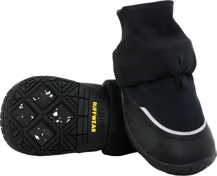 Ruffwear Polar Trex Dog Winter Boots 2-pack Obsidian Black Ruffwear