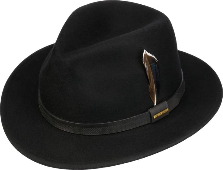 Stetson Boynton Traveller Wool Hat Black Stetson