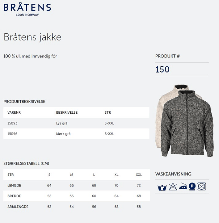 Bratens Bråtens Jakke Lys Grå Bratens Bratens Bråtens Jakke Lys Grå Bratens