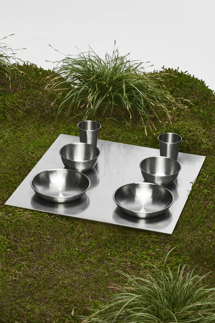 Rains The Breakfast Set + Cups Steel Rains
