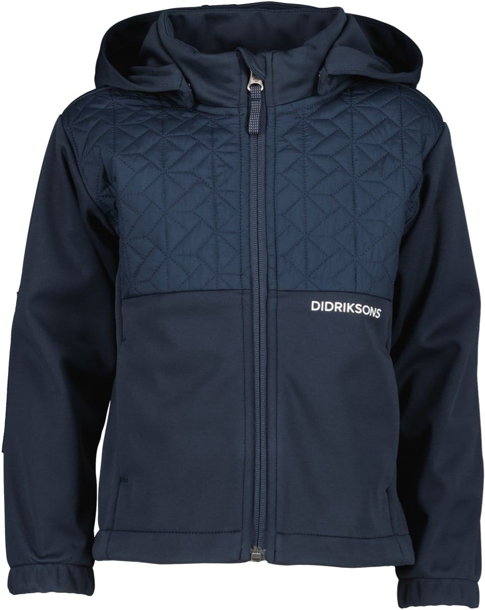 Didriksons Kids' Briska Jacket 3 Navy