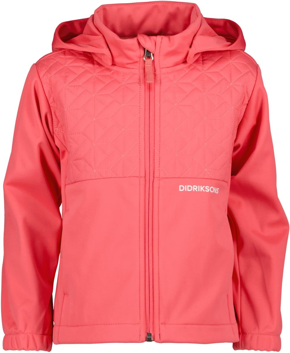 Didriksons Kids' Briska Jacket 3 Peachy Pink