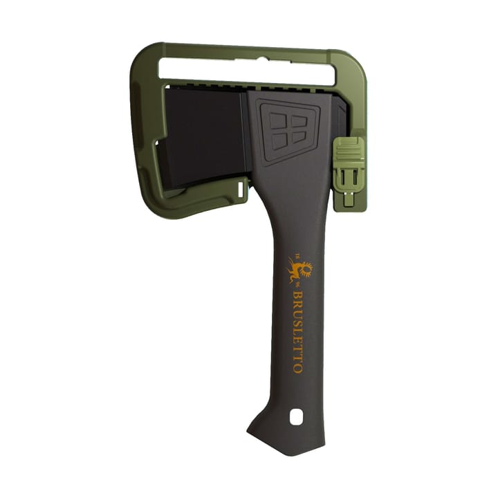 Brusletto Kikut Axe 23 Cm Black/Green Brusletto Brusletto Kikut Axe 23 Cm Black/Green Brusletto