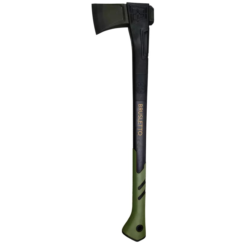 Brusletto Kikut Splitting Axe 71 cm Black/Green Redskaper 71 cm