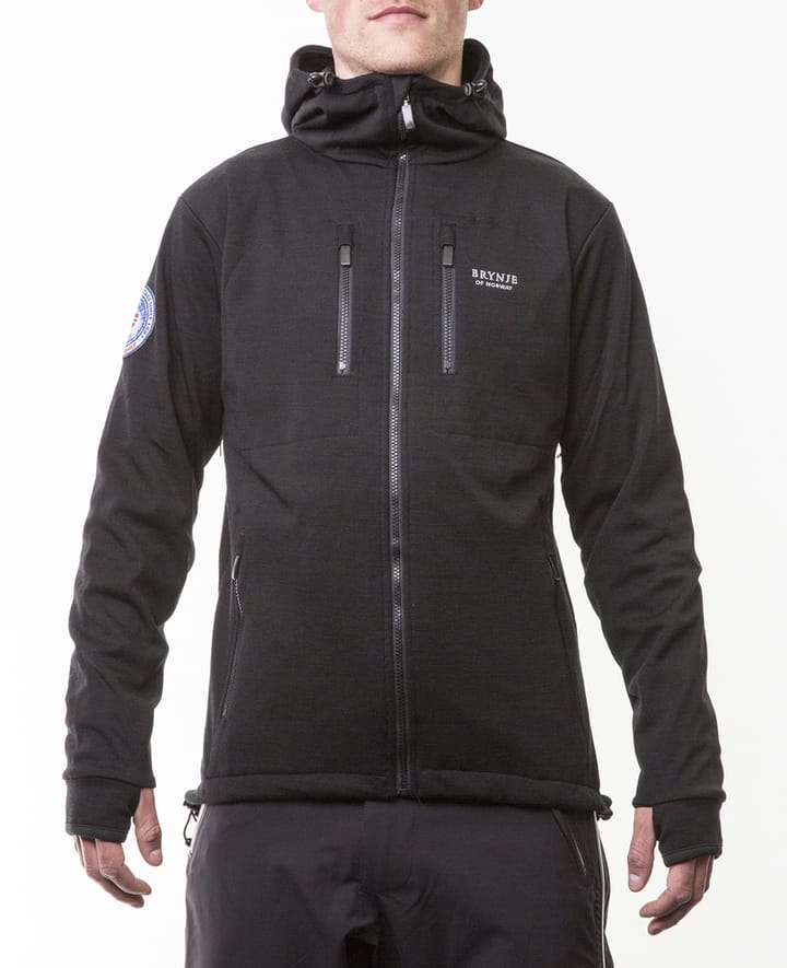 Brynje Unisex Antarctic Jacket With Hood Black Brynje