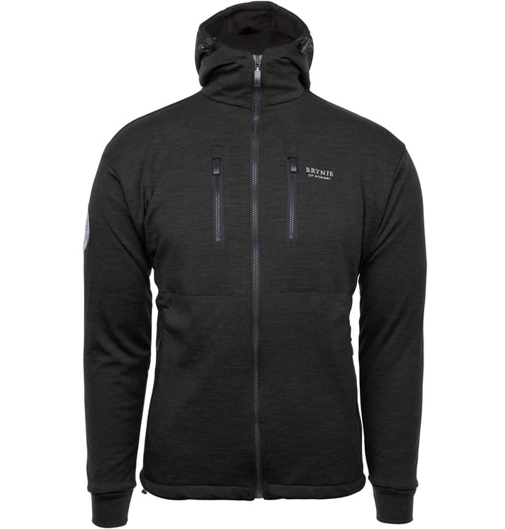Brynje Antarctic Jacket w/ hood and protection Black Brynje