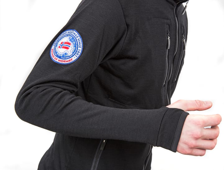 Brynje Antarctic Jacket w/ hood and protection Black Brynje