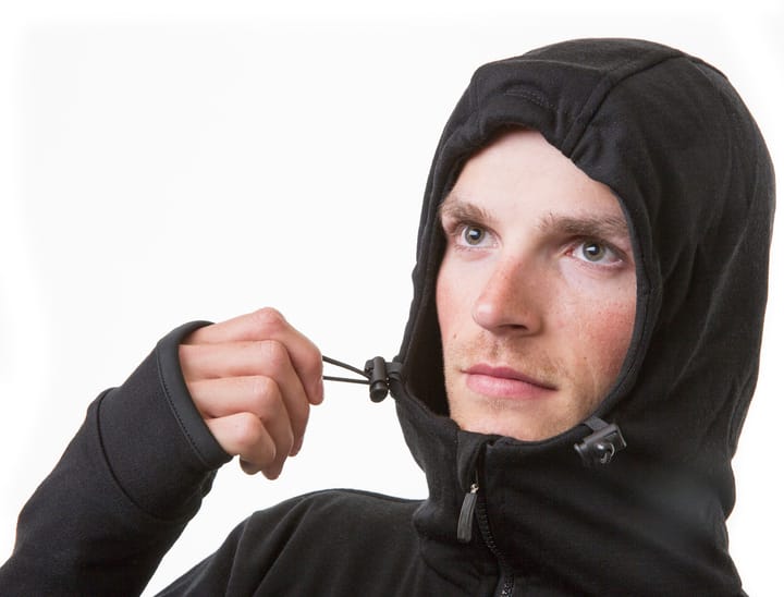 Brynje Antarctic Jacket w/ hood and protection Black Brynje