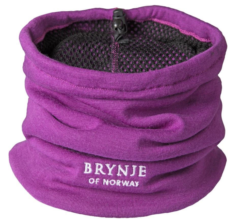 Brynje Arctic Hals Med Snøring Violet