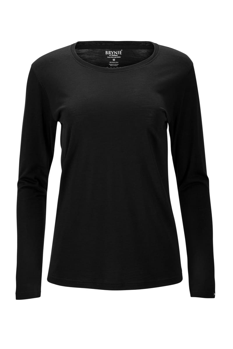 Brynje Classic Wool Light Shirt   Black