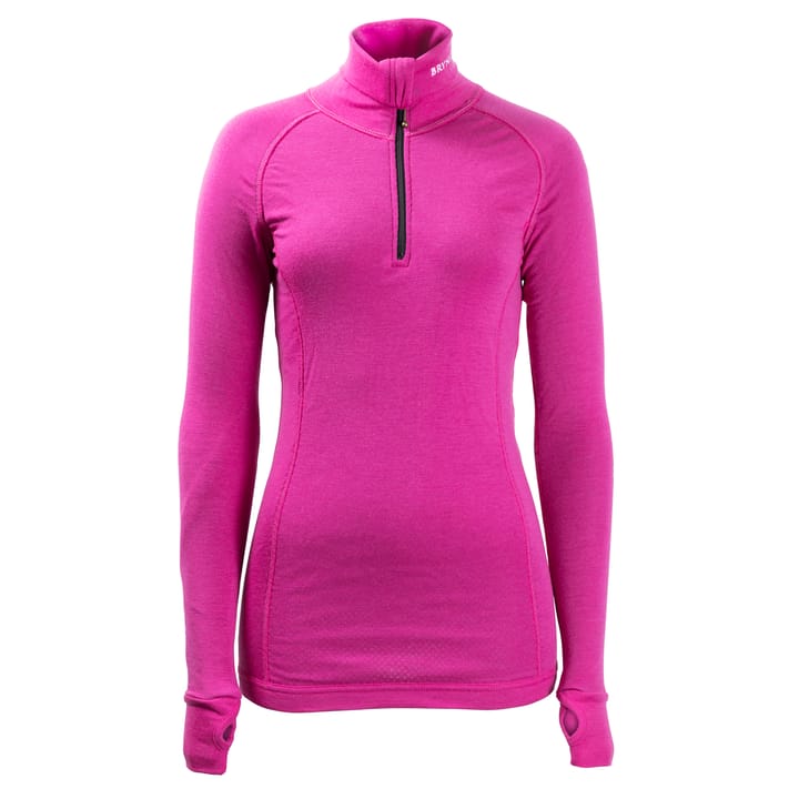 Brynje Women's Arctic Zip Polo Cerise Brynje