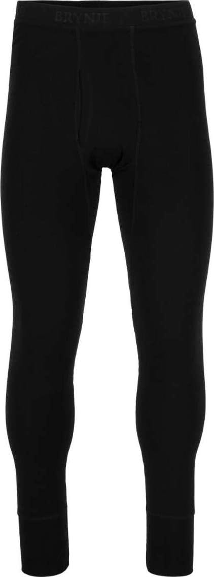 Brynje Unisex Arctic Longs With Fly Black Brynje