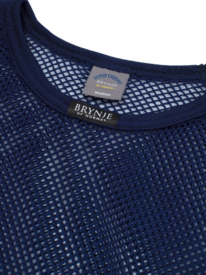 Brynje Unisex Super Thermo Shirt with Shoulder Inlay Navy Brynje