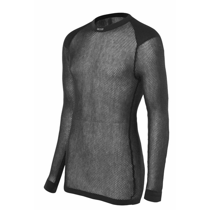 Unisex Super Thermo Shirt with Shoulder Inlay BLACK Brynje