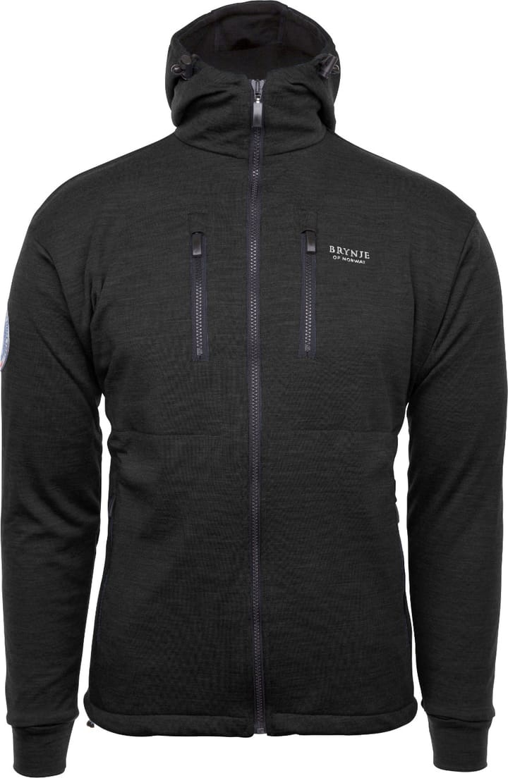 Brynje Unisex Antarctic Jacket With Hood Black Brynje