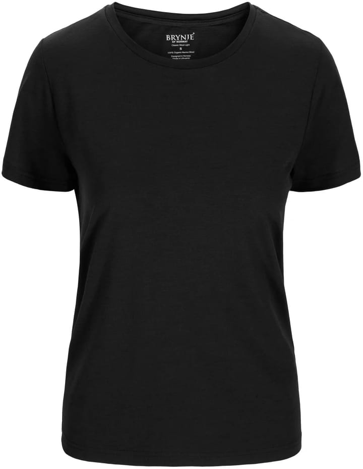 Brynje Classic Wool Light T-shirt W's Black Brynje