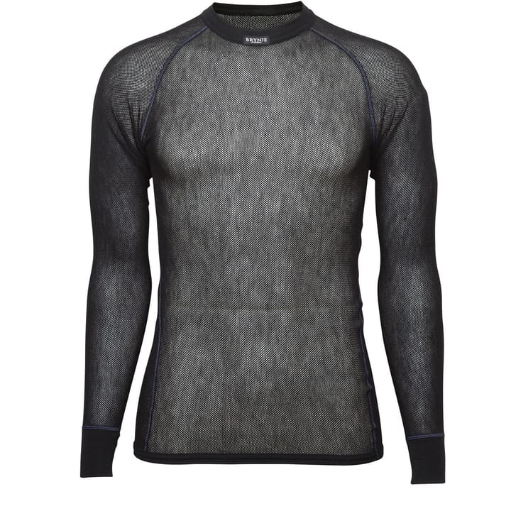 Brynje Unisex Wool Thermo Light Shirt Black Brynje