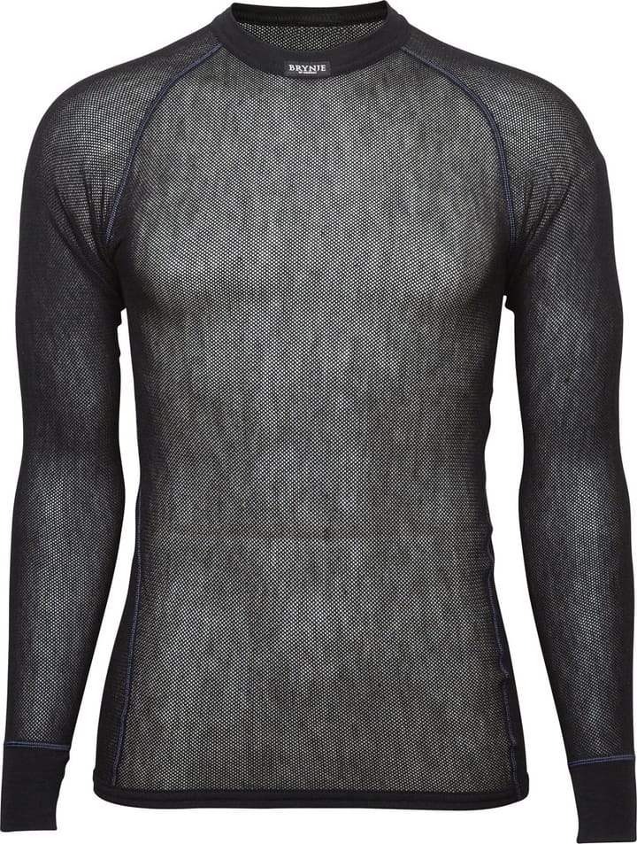 Brynje Unisex Wool Thermo Light Shirt Black Brynje Brynje Unisex Wool Thermo Light Shirt Black Brynje