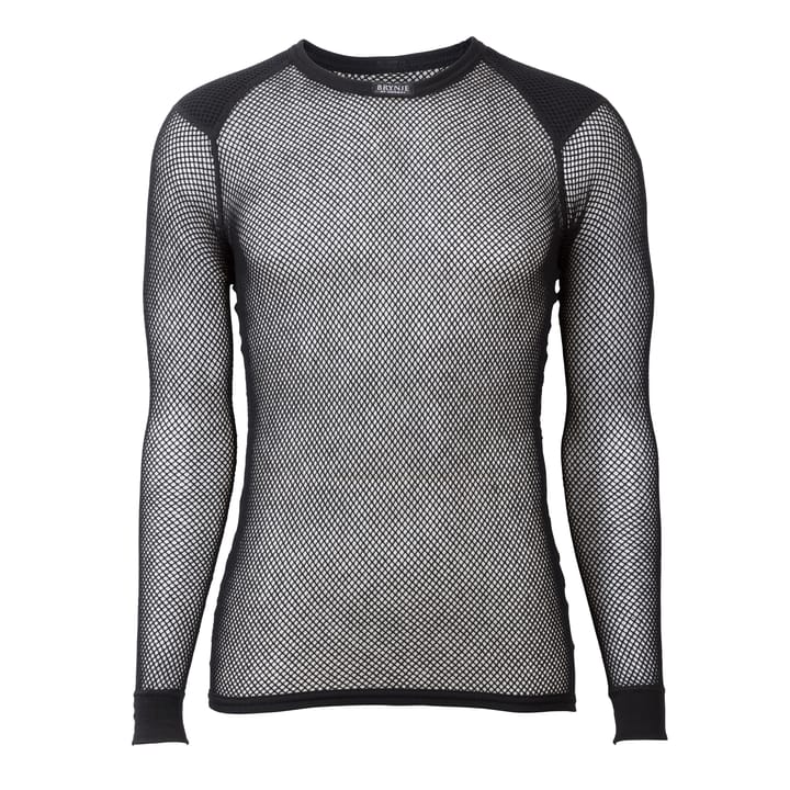 Unisex Wool Thermo Shirt with Inlay Black Brynje