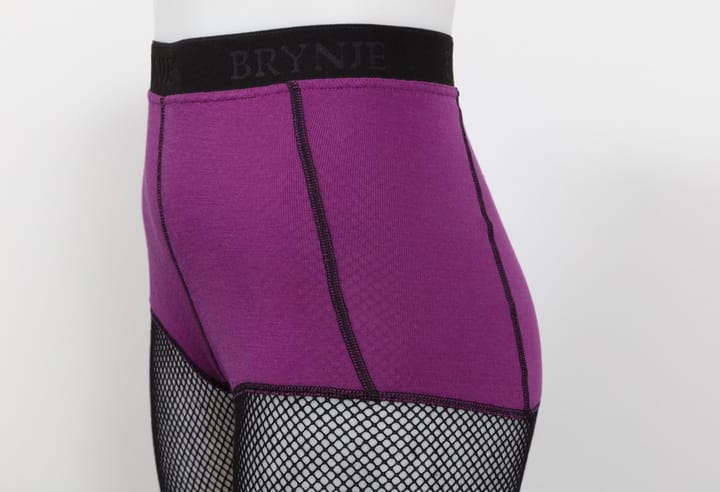 Brynje Wool Thermo Longs W'S Black/Violet Brynje Brynje Wool Thermo Longs W'S Black/Violet Brynje