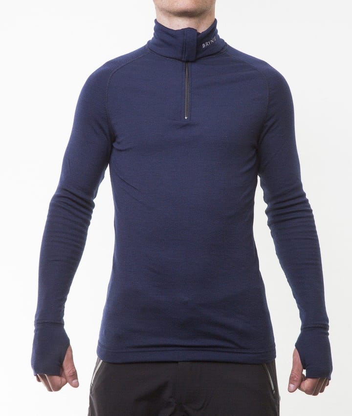 Brynje Unisex Arctic Zip Polo  Green Brynje