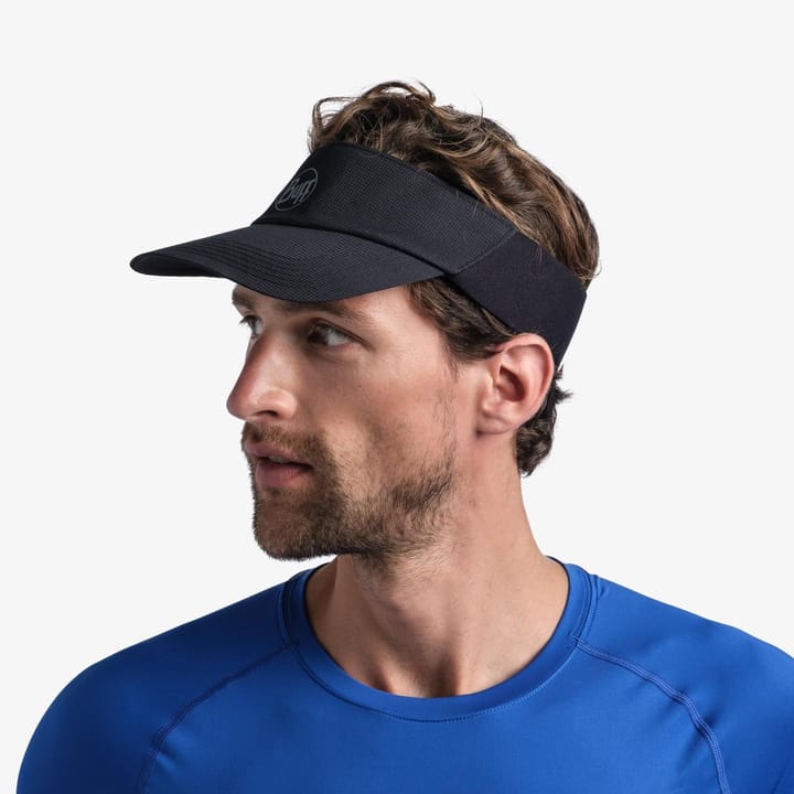 Buff Go Visor Solid Black Buff