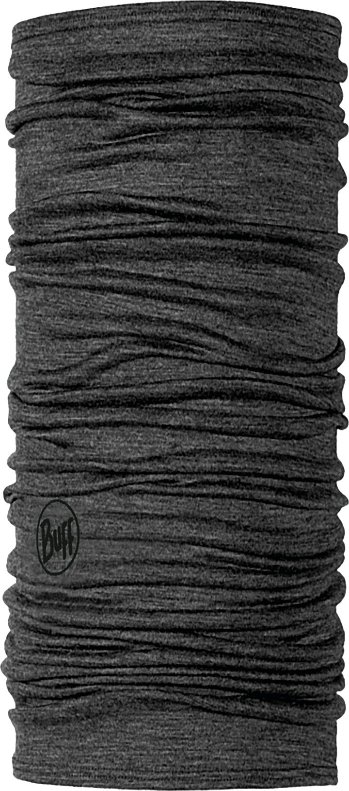 Buff Lightweight Merino Wool Tubular Solid Grey Buff
