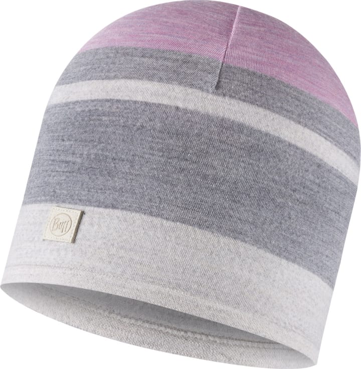 Buff Merino Move Beanie Light Grey Buff