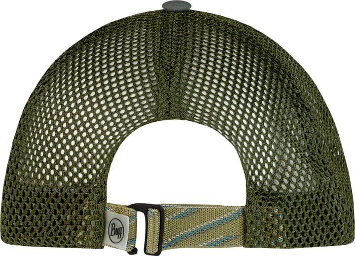 Buff Pack Trucker Cap Solid Military Buff