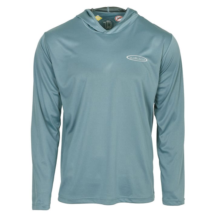 Vision Vision Bamboo Bug & Uv Hoodie Stone Blue Vision