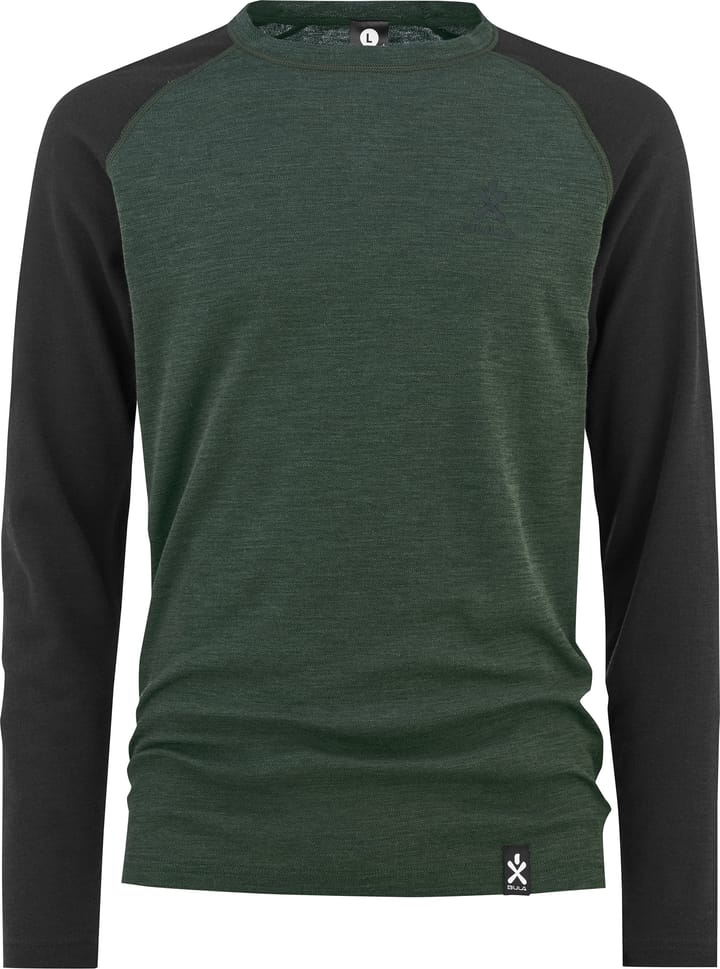 Bula Men's Norm Merino Wool Crew Black Bula