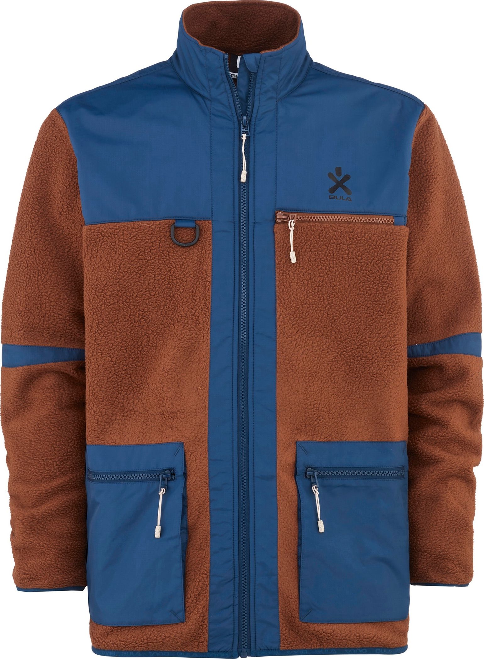 Bula Men's Utility Fleece Jacket WALNUT