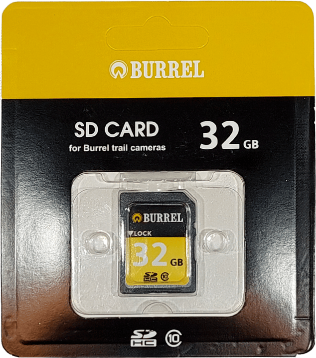 Burrel Memory Card 32GB SDHD Black Burrel