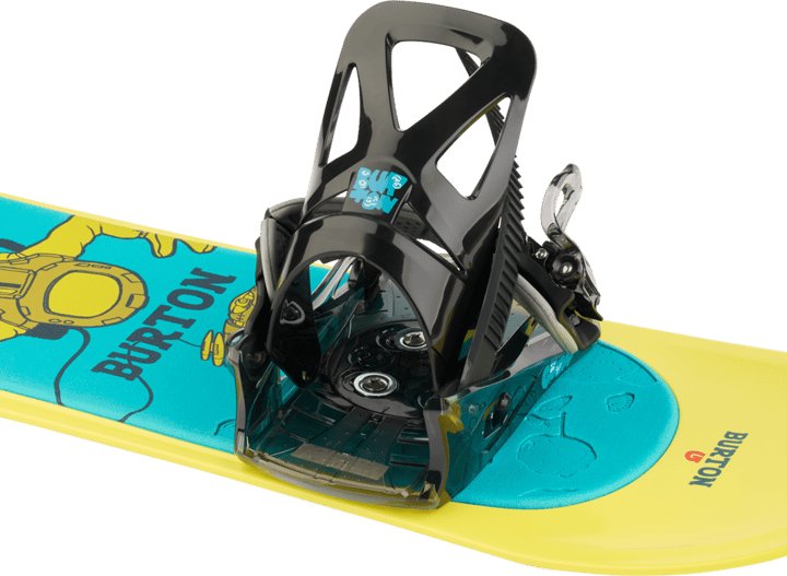Burton Kids' Grom Disc Snowboard Bindings Black Burton