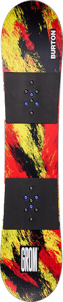 Burton Kids’ Grom Snowboard KETCHUP/MUSTARD