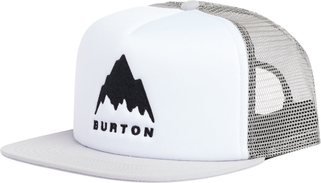 Burton Men's I-80 Trucker Hat Sharkskin OneSize, Sharkskin