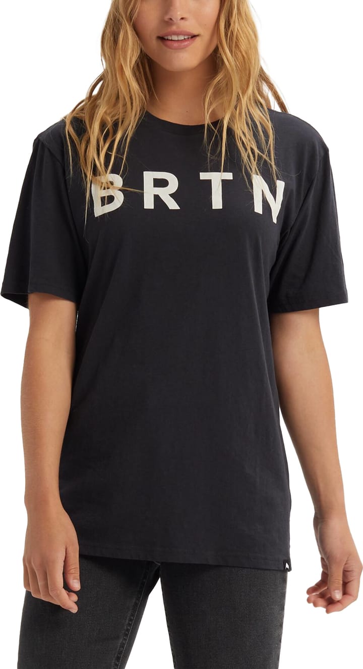 Burton Unisex BRTN Short Sleeve T-Shirt Black Burton