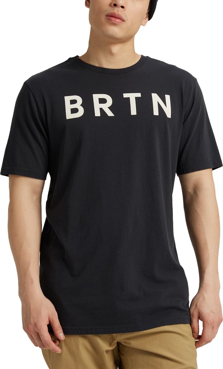 Burton Unisex BRTN Short Sleeve T-Shirt Black Burton