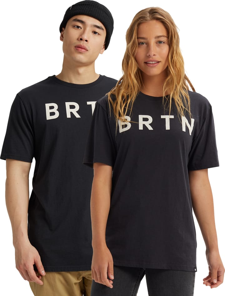 Burton Unisex BRTN Short Sleeve T-Shirt Black Burton