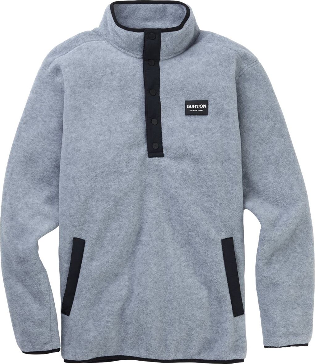 Men’s Hearth Fleece Pullover Gray Heather