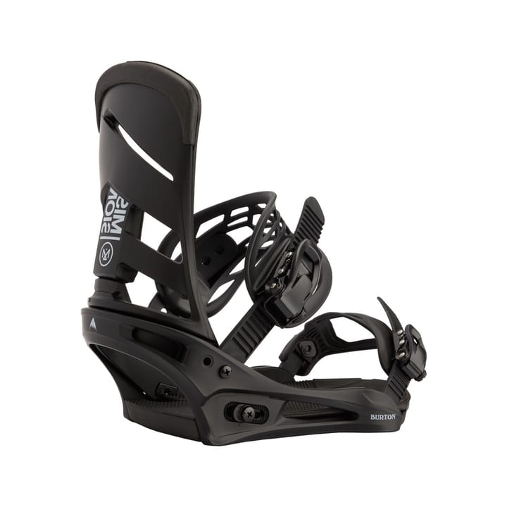 Burton Men's Mission Re:Flex Snowboard Binding Black Burton Burton Men's Mission Re:Flex Snowboard Binding Black Burton