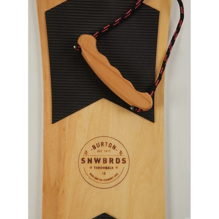 Burton The Throwback Snowboard Wood/Black Burton Burton The Throwback Snowboard Wood/Black Burton