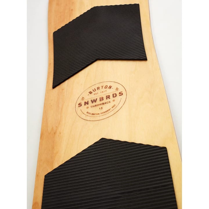 Burton The Throwback Snowboard Wood/Black Burton Burton The Throwback Snowboard Wood/Black Burton
