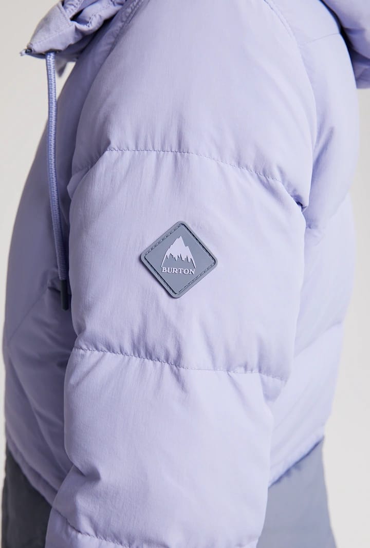 Burton Women's Chescott Down Jacket Foxglove Violet/Folkstone Gray Burton