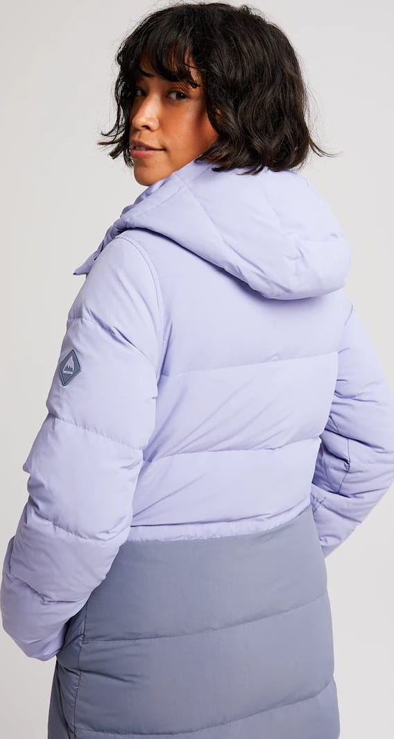 Burton Women's Chescott Down Jacket Foxglove Violet/Folkstone Gray Burton
