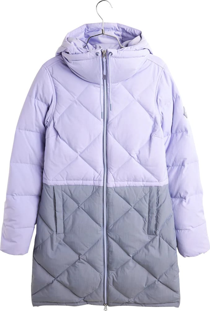 Burton Women's Chescott Down Jacket Foxglove Violet/Folkstone Gray Burton Burton Women's Chescott Down Jacket Foxglove Violet/Folkstone Gray Burton