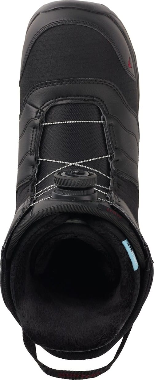 Burton Women's Mint Boa Snowboard Boot Black Burton Burton Women's Mint Boa Snowboard Boot Black Burton
