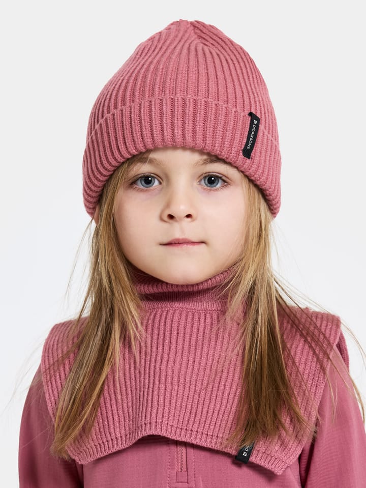 Didriksons Kids' Bus Beanie 2 Heather Pink Didriksons