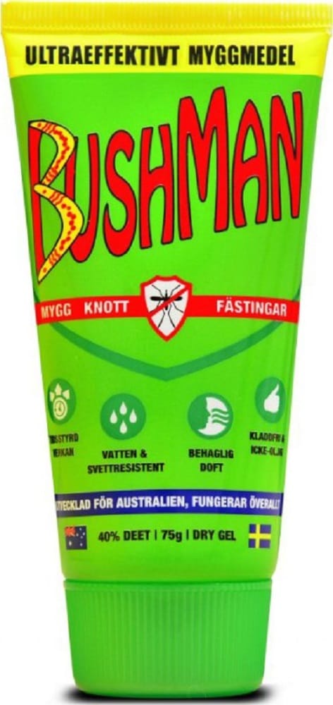 Bushman Dry Gel 75 g Yellow Bushman